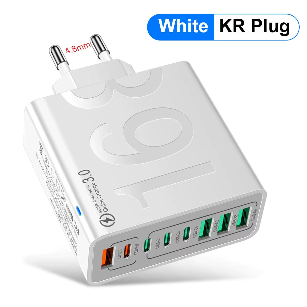 150W Multi Ports USB Charger Fast