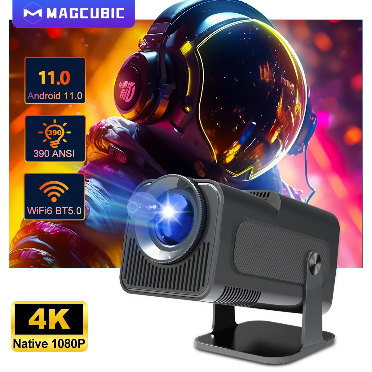 vistaBeam 4K Smart Projector